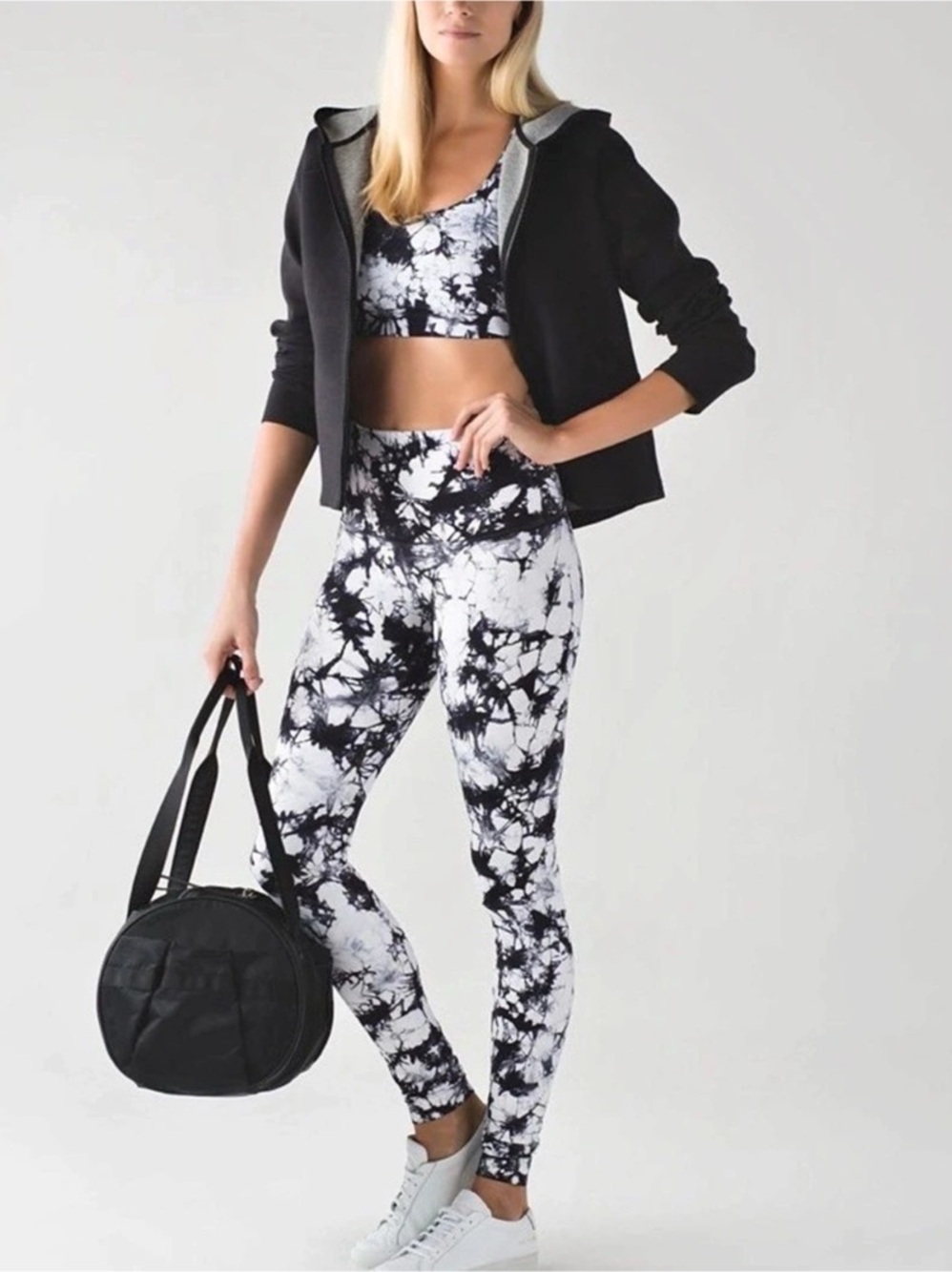 lululemon Wunder Under Pant (Hi-Rise) Shibori (Shibori Magnum Black) Leggings